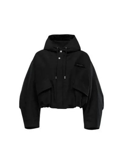 The Caraco Cropped Parka Black - JACQUEMUS - BALAAN 2