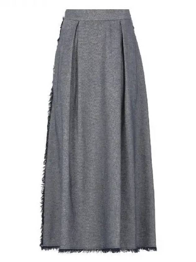 S Max Mara FIORIRE Pleated Skirt - S MAX MARA - BALAAN 1