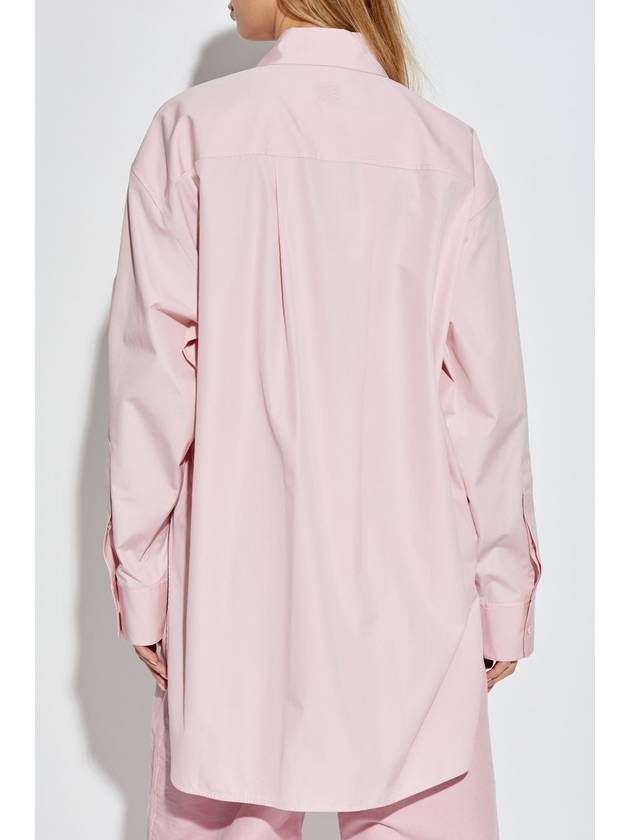 Loewe Cotton Shirt, Women's, Pink - LOEWE - BALAAN 4