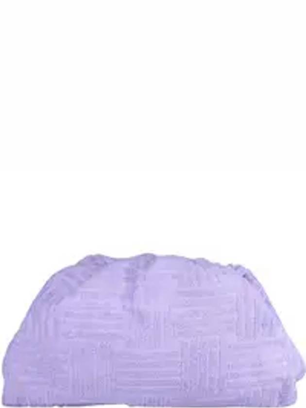 Terry Grass Pouch Bag Wisteria - BOTTEGA VENETA - BALAAN 3