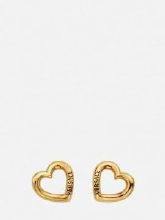 Heart Earrings Gold - VERSACE - BALAAN 2