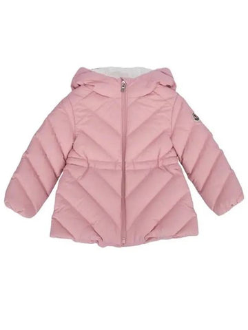 Moncler Baby SANAA Hooded Down Parka Pink - MONCLER - BALAAN 1