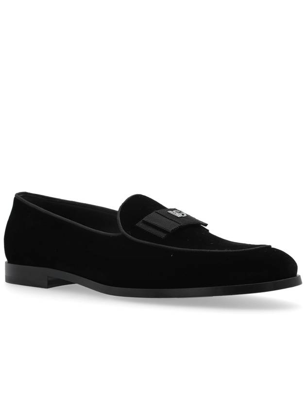 Dolce & Gabbana Shoes With Logo, Men's, Black - DOLCE&GABBANA - BALAAN 4