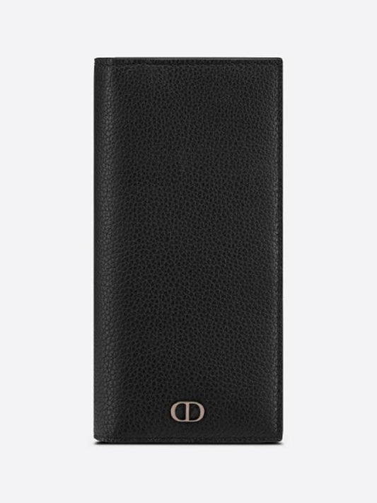 CD Signature Icon Long Wallet Black - DIOR - BALAAN 1