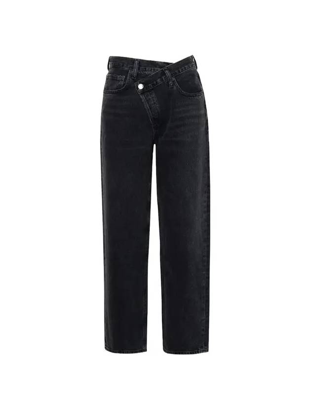 Crisscross Upsized Jeans Black - AGOLDE - BALAAN 1
