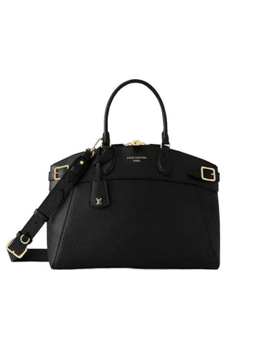 Lock It MM Tote Bag Black - LOUIS VUITTON - BALAAN 1