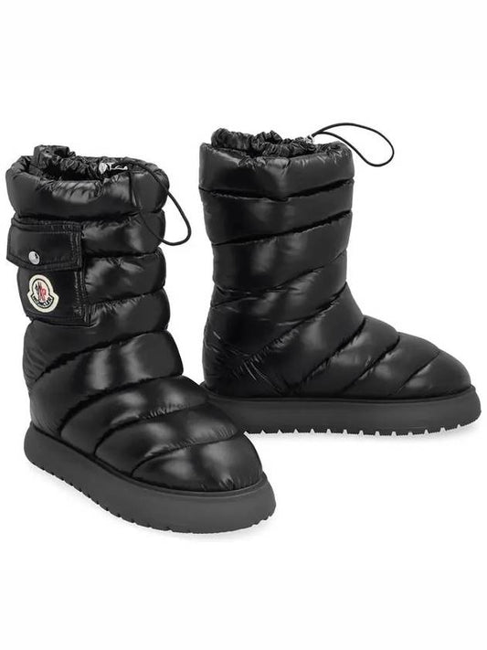 Black Gaia Down Boots 4H00020 M2707 999 - MONCLER - BALAAN 1