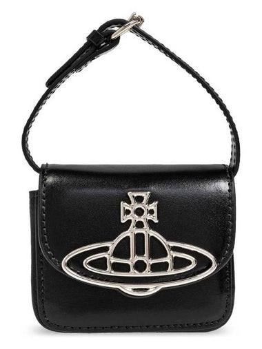 ORB Logo Linda Mini Bag Black - VIVIENNE WESTWOOD - BALAAN 1