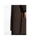 Women s Coat Brown Wool Cashmere 234 WRTWOU204 FB0049 021 - TOTEME - BALAAN 5