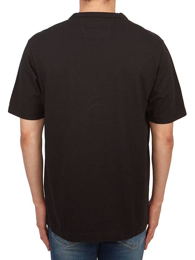 1020 Jersey British Sailor Short Sleeve T-Shirt Black - CP COMPANY - BALAAN 4