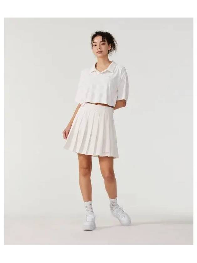 Vector Tennis Rally Skirt Female White - REEBOK - BALAAN 1