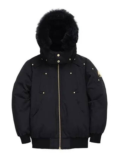 Down Bomber Jacket Black - MOOSE KNUCKLES - BALAAN 2