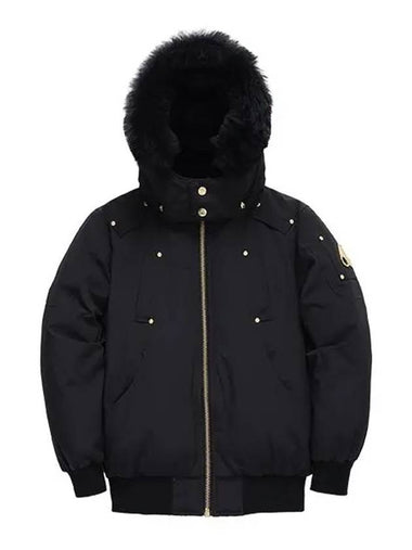 Down Bomber Jacket Black - MOOSE KNUCKLES - BALAAN 1