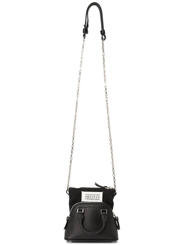 5AC Classic Baby Shoulder Bag Pale Black - MAISON MARGIELA - BALAAN 9