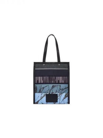 Holiday gift 10 double coupon assembled striped tote bag black 270621 - PAUL SMITH - BALAAN 1