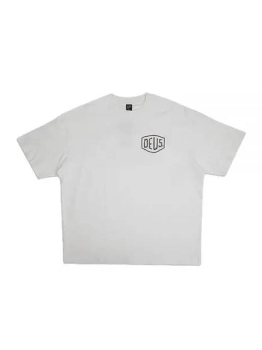 DEUS Oversized Seoul Tee DMW231932VWH Oversized Seoul Short Sleeve T-Shirt - DEUS EX MACHINA - BALAAN 1