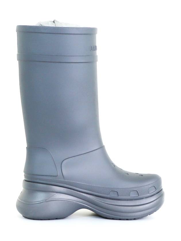 42 BB x Crocs Men s Clog Logo Rubber Boots Gray - BALENCIAGA - BALAAN 2