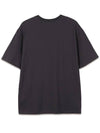 CHI CHI Overfit Short Sleeve TShirt VNDTS243 Charcoal - VANN WORKS - BALAAN 3