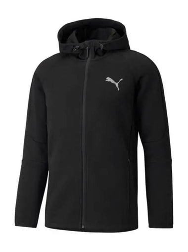 Men s Evo Stripe Hooded Zip Up 589424 01 - PUMA - BALAAN 1