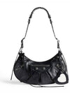 Le Cagole Small Leather Shoulder Bag Black - BALENCIAGA - BALAAN 2