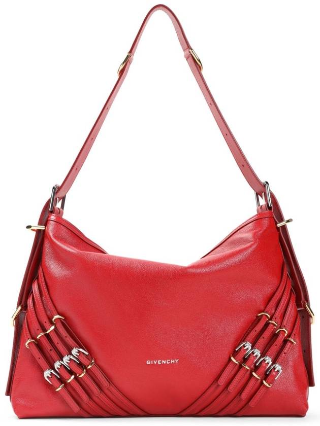 Boilu Multi Buckle Medium Shoulder Bag Red - GIVENCHY - BALAAN 2