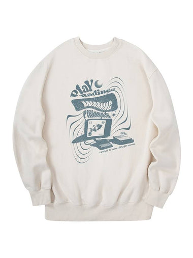 Play Sweatshirt Cream - RADINEO - BALAAN 1