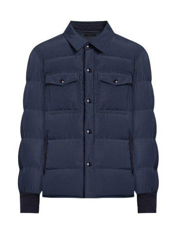 Techno Padding Navy - TOM FORD - BALAAN 1