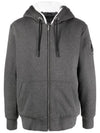 Classic Bunny Zip Up Hoodie White Lining Charcoal - MOOSE KNUCKLES - BALAAN 2