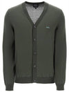 Cotton Curtis Cardigan Green - A.P.C. - BALAAN 1