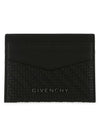 Woven Leather Card Holder - GIVENCHY - BALAAN 1