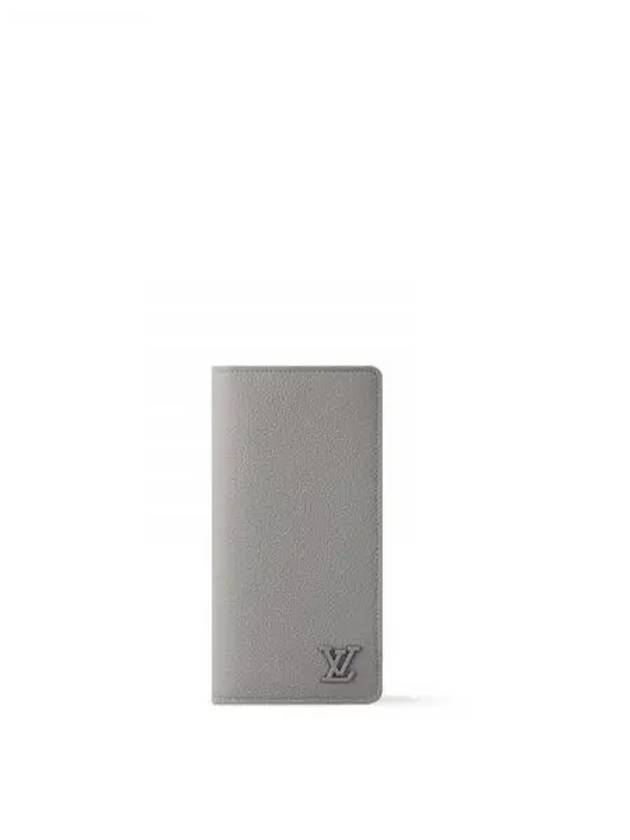 Brazza LV Aerogram Long Wallet Grey - LOUIS VUITTON - BALAAN 2