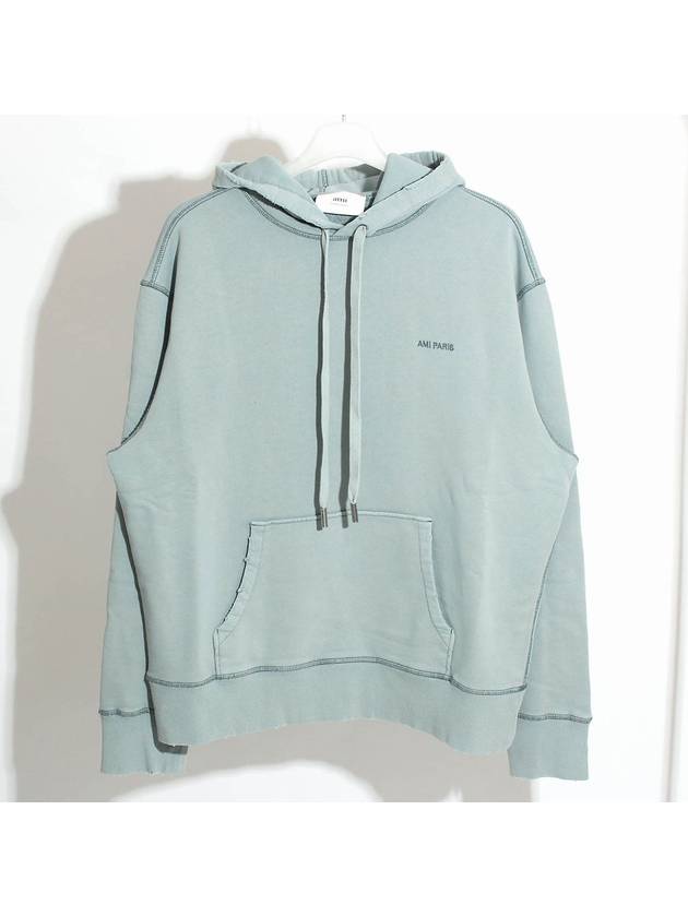 Fade Out Hoodie Aquamarine - AMI - BALAAN 2