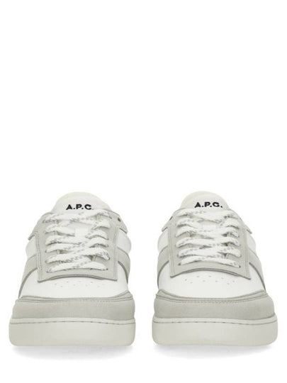 Pain Leather Low Top Sneakers White - A.P.C. - BALAAN 2