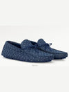 LV Driver Monogram Driving Shoes Blue - LOUIS VUITTON - BALAAN 3