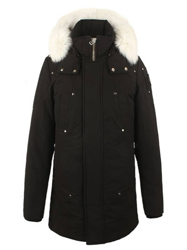 Original Stirling Parka White Fox Fur Black - MOOSE KNUCKLES - BALAAN 2