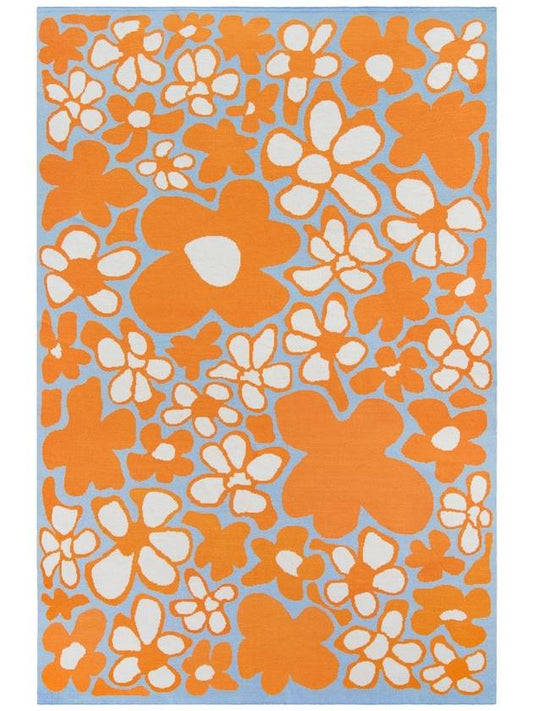 Flower Parton Blanket Orange - UNALLOYED - BALAAN 1
