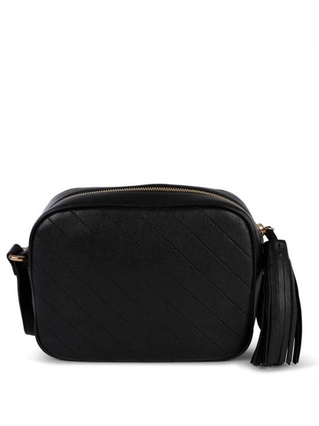 Blondie Small Leather Shoulder Bag Black - GUCCI - BALAAN 4