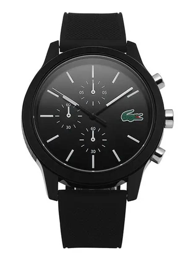 Urethane Rubber Watch Black - LACOSTE - BALAAN 1