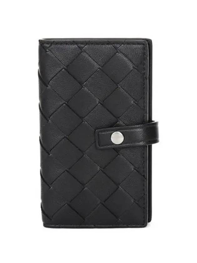 Intrecciato Key Holder Black - BOTTEGA VENETA - BALAAN 3