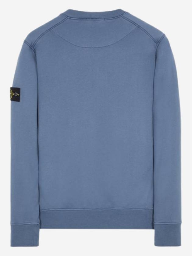 Wappen Patch Crew Neck Sweatshirt Dark Blue - STONE ISLAND - BALAAN 3