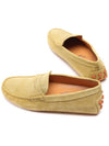 Gommino Bubble Suede Driving Shoes Yellow - TOD'S - BALAAN 7