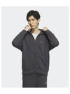 Verbiage Zip-Up Hoodie Carbon - ADIDAS - BALAAN 2