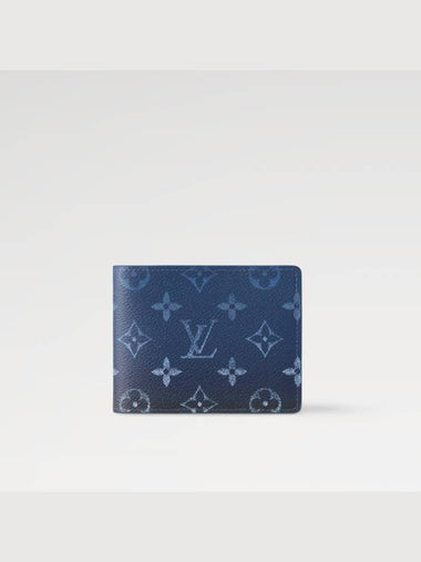 Multiple Wallet Monogram Gradient Blue Men s Bicycle M11547 - LOUIS VUITTON - BALAAN 1