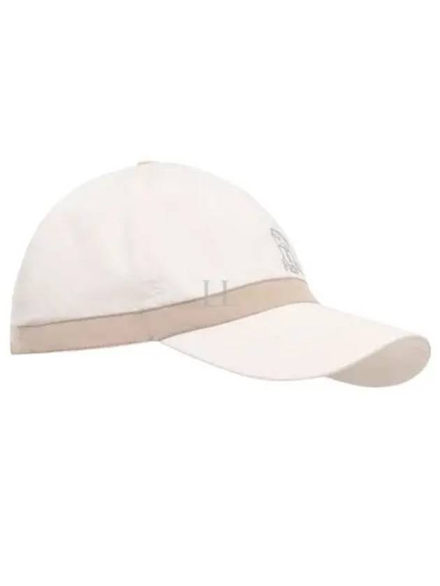 Front Embroidered Logo Ball Cap Beige - BRUNELLO CUCINELLI - BALAAN 2