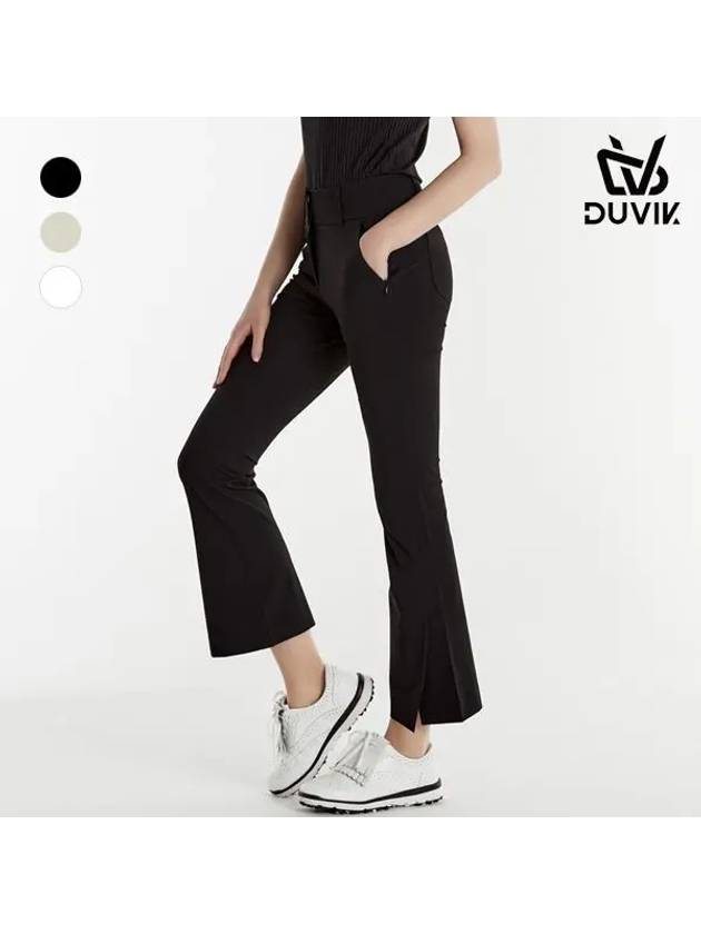 spandex back banding semi bootcut pants DE1WPT311 - DUVIK - BALAAN 6