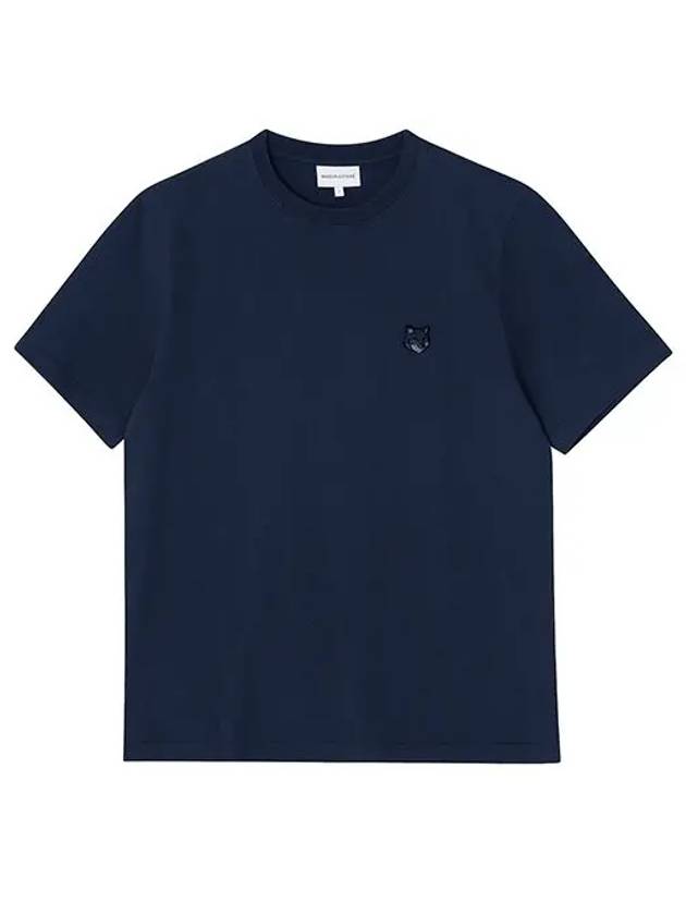 Bold Fox Head Patch Comfort Short Sleeve T-Shirt Navy - MAISON KITSUNE - BALAAN 6