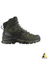 Quest 4 GTX High Top Sneakers Olive Night Peat Safari - SALOMON - BALAAN 2