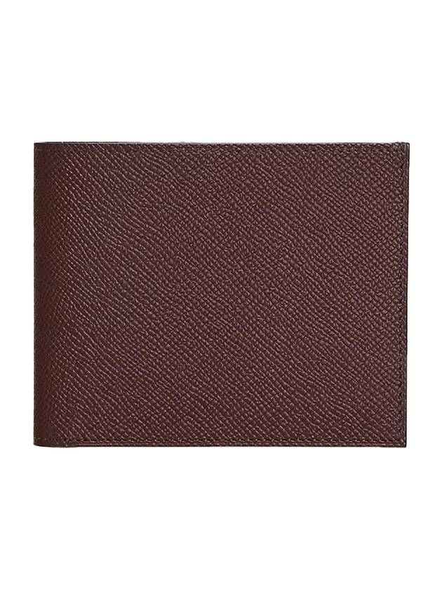 Citizen Twill Compact Half Wallet Brown - HERMES - BALAAN 1