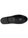 Le Signature Cassandre Logo Plaque Lamb Skin Loafer Black - SAINT LAURENT - BALAAN 7