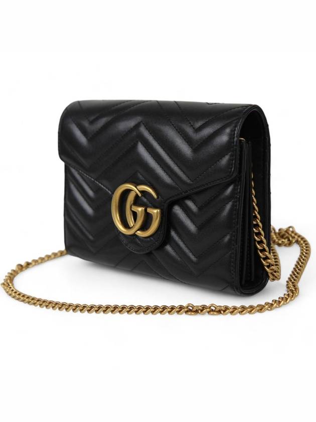 Women s GG Marmont Matelasse Chain Cross Bag - GUCCI - BALAAN 2